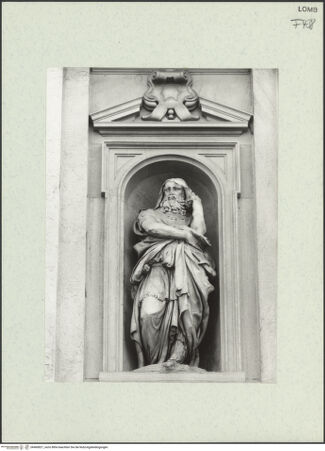 Vorderseite von Bibliotheca Hertziana [https://www.deutsche-digitale-bibliothek.de/content/lizenzen/rv-fz/] ProphetenzyklusJeremiah - Gesamtansicht, bh460821_recto. Foto.