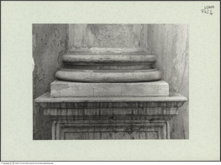 Vorderseite von Bibliotheca Hertziana [https://www.deutsche-digitale-bibliothek.de/content/lizenzen/rv-fz/] Santa Maria presso San Celso - Basis, bh461154_recto. Foto: Fichera, Gabriele.