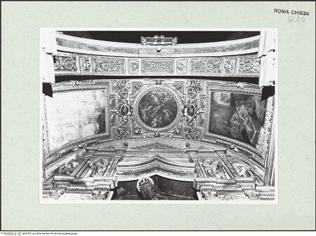 Vorderseite von Sopr. BAS ROMA [https://www.deutsche-digitale-bibliothek.de/content/lizenzen/rv-ez/] Szenen aus der Passion Christi - Gewölbe, Gesamtansicht, bh461527_recto. Foto.