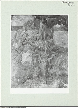 Vorderseite von Sopr. BAS ROMA [https://www.deutsche-digitale-bibliothek.de/content/lizenzen/rv-fz/] Szenen aus der Passion ChristiKreuzabnahme - Gesamtansicht, bh461572_recto. Foto.