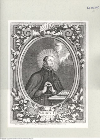 Vorderseite von Istituto Nazionale per la Grafica [https://rightsstatements.org/page/CNE/1.0/] Der heilige Stanislaus Kostka - , bh461628. Foto.