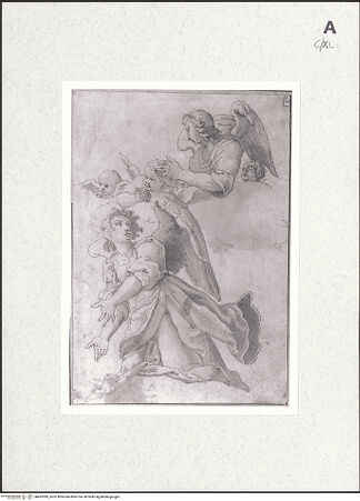 Vorderseite von National Gallery of Scotland [https://www.deutsche-digitale-bibliothek.de/content/lizenzen/rv-ez/] Zwei Engel und Putten - , bh462089_recto. Foto.