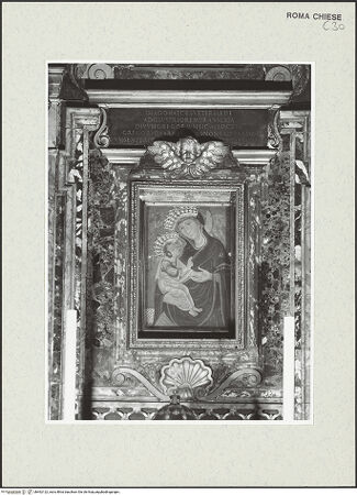 Vorderseite von Sopr. BAS ROMA [https://www.deutsche-digitale-bibliothek.de/content/lizenzen/rv-ez/] Madonna della Salute - , bh462122_recto. Foto.