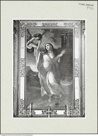 Vorderseite von Sopr. BAS ROMA [https://www.deutsche-digitale-bibliothek.de/content/lizenzen/rv-ez/] Die heilige Barbara - , bh462142_recto. Foto.