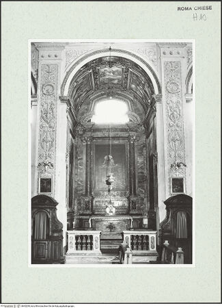 Vorderseite von Sopr. BAS ROMA [https://www.deutsche-digitale-bibliothek.de/content/lizenzen/rv-ez/] Santi Cosma e Damiano - 3. Kapelle rechts (di Sant'Antonio), bh462284_recto. Foto.