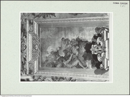 Vorderseite von Sopr. BAS ROMA [https://www.deutsche-digitale-bibliothek.de/content/lizenzen/rv-ez/] Szenen aus dem Leben der der Heiligen Kosmas und Damian und verschiedene HeiligeDie Heiligen Kosmas und Damian werden ins Meer geworfen - , bh462338_recto. Foto.