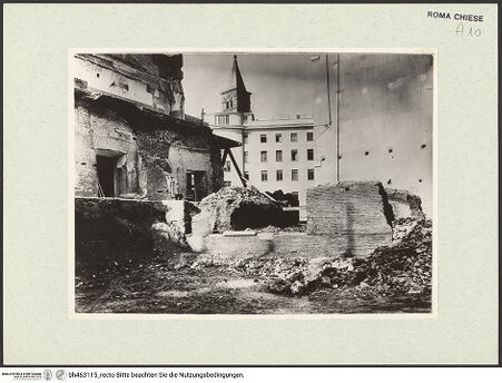 Vorderseite von unbekannt [https://www.deutsche-digitale-bibliothek.de/content/lizenzen/rv-fz/] Sant'Andrea Catabarbara - Inneres zum Narthex, bh463115_recto. Foto.