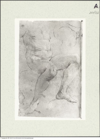 Vorderseite von Istituto Nazionale per la Grafica [https://www.deutsche-digitale-bibliothek.de/content/lizenzen/rv-ez/] Sitzende männliche Gestalt - , bh463139_recto. Foto.