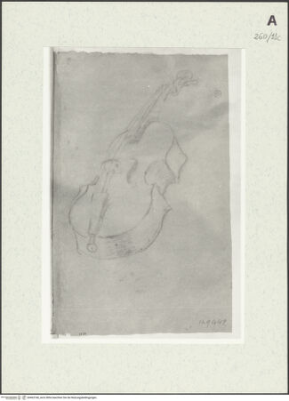 Vorderseite von Istituto Nazionale per la Grafica [https://www.deutsche-digitale-bibliothek.de/content/lizenzen/rv-ez/] Geige - , bh463168_recto. Foto.