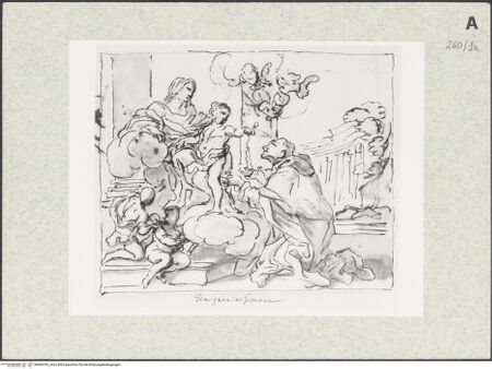 Vorderseite von Istituto Nazionale per la Grafica [https://www.deutsche-digitale-bibliothek.de/content/lizenzen/rv-ez/] Kompositionsstudie - , bh463183_recto. Foto.