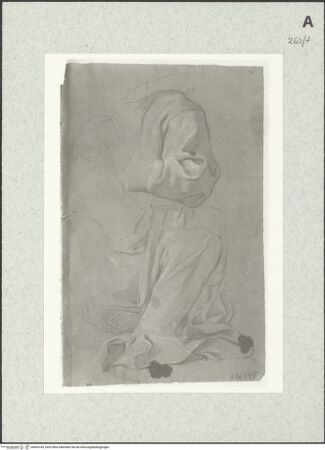 Vorderseite von Istituto Nazionale per la Grafica [https://www.deutsche-digitale-bibliothek.de/content/lizenzen/rv-ez/] Mönchsgewand - , bh463185_recto. Foto.