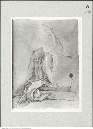 Vorderseite von Istituto Nazionale per la Grafica [https://www.deutsche-digitale-bibliothek.de/content/lizenzen/rv-ez/] Draperiestudien - , bh463193_recto. Foto.