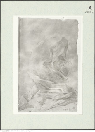 Vorderseite von Istituto Nazionale per la Grafica [https://www.deutsche-digitale-bibliothek.de/content/lizenzen/rv-ez/] Gewandstudie - , bh463228_recto. Foto.