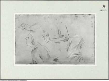 Vorderseite von Istituto Nazionale per la Grafica [https://www.deutsche-digitale-bibliothek.de/content/lizenzen/rv-ez/] Figuren- und Detailstudien - , bh463233_recto. Foto.