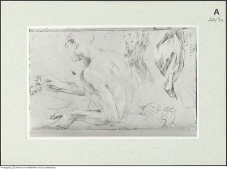 Vorderseite von Istituto Nazionale per la Grafica [https://www.deutsche-digitale-bibliothek.de/content/lizenzen/rv-ez/] Figuren- und Detailstudien - , bh463252_recto. Foto.