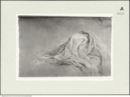 Vorderseite von Istituto Nazionale per la Grafica [https://www.deutsche-digitale-bibliothek.de/content/lizenzen/rv-ez/] Draperiestudie - , bh463274_recto. Foto.