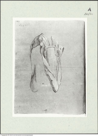 Vorderseite von Istituto Nazionale per la Grafica [https://www.deutsche-digitale-bibliothek.de/content/lizenzen/rv-ez/] Studie zu einem liturgischen Gewand - , bh463278_recto. Foto.