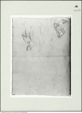 Vorderseite von Istituto Nazionale per la Grafica [https://www.deutsche-digitale-bibliothek.de/content/lizenzen/rv-ez/] Draperiestudie - , bh463279_recto. Foto.