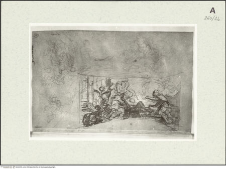 Vorderseite von Istituto Nazionale per la Grafica [https://www.deutsche-digitale-bibliothek.de/content/lizenzen/rv-ez/] Kompositionsskizzen - , bh463282_recto. Foto.