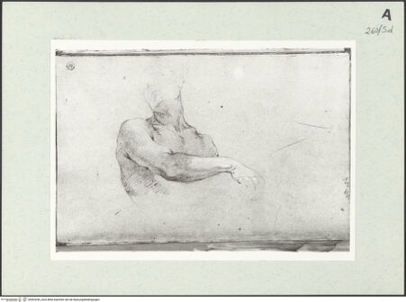 Vorderseite von Istituto Nazionale per la Grafica [https://www.deutsche-digitale-bibliothek.de/content/lizenzen/rv-ez/] Männliche Büste - , bh463296_recto. Foto.