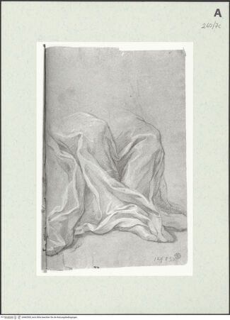 Vorderseite von Istituto Nazionale per la Grafica [https://www.deutsche-digitale-bibliothek.de/content/lizenzen/rv-ez/] Draperiestudie - , bh463300_recto. Foto.