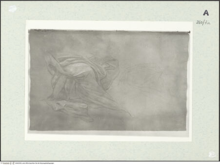 Vorderseite von Istituto Nazionale per la Grafica [https://www.deutsche-digitale-bibliothek.de/content/lizenzen/rv-ez/] Draperiestudien - , bh463363_recto. Foto.