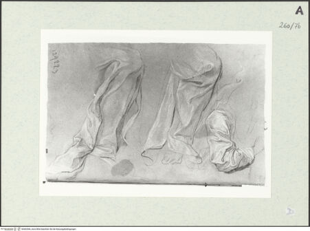 Vorderseite von Istituto Nazionale per la Grafica [https://www.deutsche-digitale-bibliothek.de/content/lizenzen/rv-ez/] Draperiestudien - , bh463366_recto. Foto.