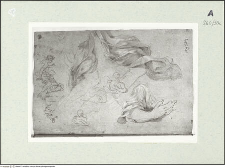 Vorderseite von Istituto Nazionale per la Grafica [https://www.deutsche-digitale-bibliothek.de/content/lizenzen/rv-ez/] Figurenskizzen - , bh463371_recto. Foto.