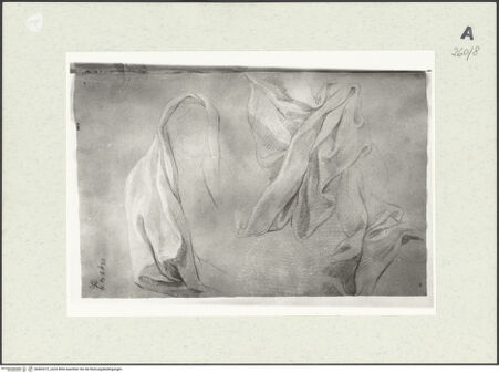 Vorderseite von Istituto Nazionale per la Grafica [https://www.deutsche-digitale-bibliothek.de/content/lizenzen/rv-ez/] Draperiestudien - , bh463372_recto. Foto.