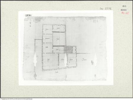 Vorderseite von Albertina [https://www.deutsche-digitale-bibliothek.de/content/lizenzen/rv-ez/] Unbestimmt (Rom ?), antike Säulenbasen - , bh463378_recto. Foto.