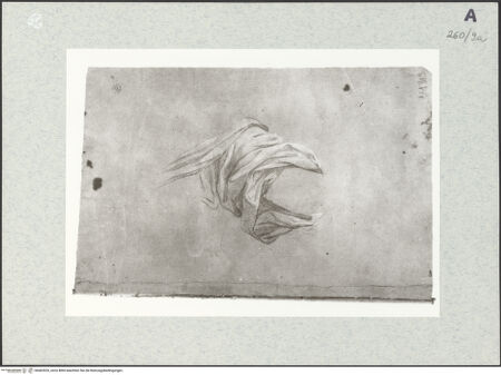 Vorderseite von Istituto Nazionale per la Grafica [https://www.deutsche-digitale-bibliothek.de/content/lizenzen/rv-ez/] Draperiestudie - , bh463520_recto. Foto.