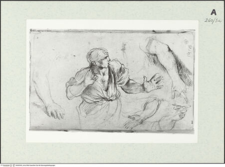 Vorderseite von Istituto Nazionale per la Grafica [https://www.deutsche-digitale-bibliothek.de/content/lizenzen/rv-ez/] Figuren- und Armstudien - , bh463542_recto. Foto.