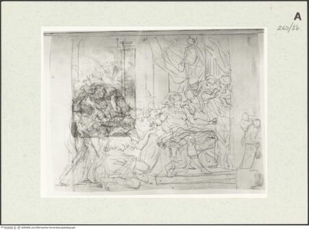 Vorderseite von Istituto Nazionale per la Grafica [https://www.deutsche-digitale-bibliothek.de/content/lizenzen/rv-ez/] Kompositionsstudie - , bh463606_recto. Foto.