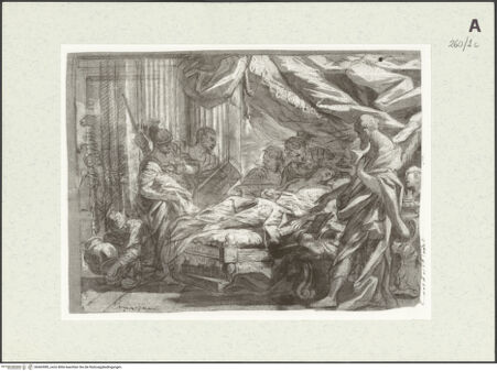 Vorderseite von Istituto Nazionale per la Grafica [https://www.deutsche-digitale-bibliothek.de/content/lizenzen/rv-ez/] Kompositionsstudie - , bh463985_recto. Foto.