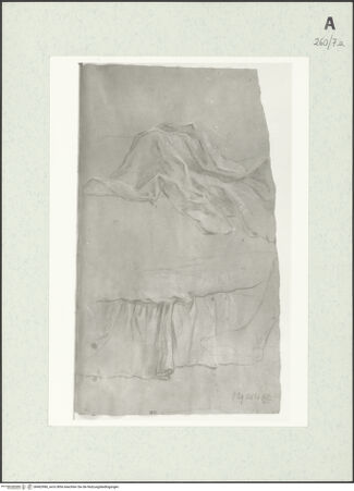 Vorderseite von Istituto Nazionale per la Grafica [https://www.deutsche-digitale-bibliothek.de/content/lizenzen/rv-ez/] Draperiestudien - , bh463986_recto. Foto.