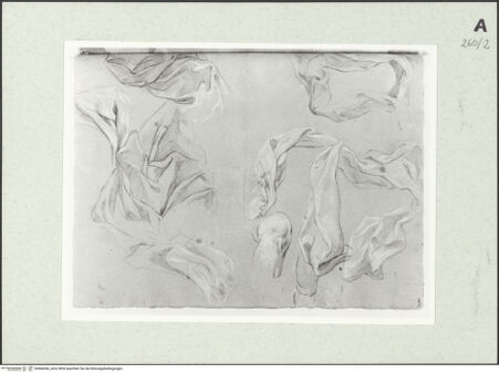 Vorderseite von Istituto Nazionale per la Grafica [https://www.deutsche-digitale-bibliothek.de/content/lizenzen/rv-ez/] Draperiestudien - , bh464040_recto. Foto.