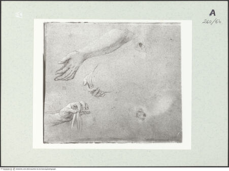 Vorderseite von Istituto Nazionale per la Grafica [https://www.deutsche-digitale-bibliothek.de/content/lizenzen/rv-ez/] Handstudien - , bh464329_recto. Foto.