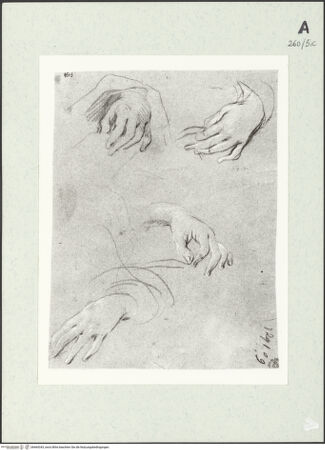 Vorderseite von Istituto Nazionale per la Grafica [https://www.deutsche-digitale-bibliothek.de/content/lizenzen/rv-ez/] Handstudien - , bh464343_recto. Foto.