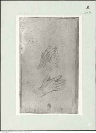 Vorderseite von Istituto Nazionale per la Grafica [https://www.deutsche-digitale-bibliothek.de/content/lizenzen/rv-ez/] Handstudien - , bh464346_recto. Foto.