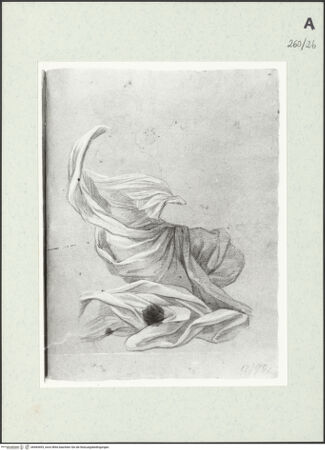 Vorderseite von Istituto Nazionale per la Grafica [https://www.deutsche-digitale-bibliothek.de/content/lizenzen/rv-ez/] Kniende drapierte Gestalt einer Frau - , bh464493_recto. Foto.