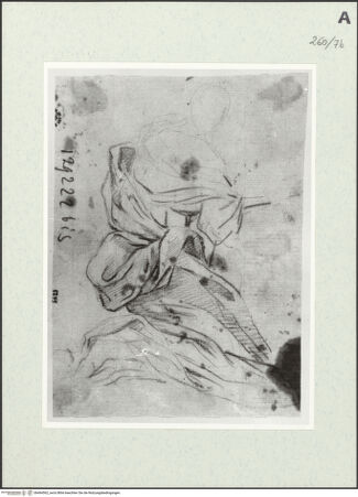 Vorderseite von Istituto Nazionale per la Grafica [https://www.deutsche-digitale-bibliothek.de/content/lizenzen/rv-ez/] Kniende Gestalt - , bh464562_recto. Foto.