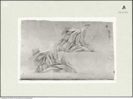 Vorderseite von Istituto Nazionale per la Grafica [https://www.deutsche-digitale-bibliothek.de/content/lizenzen/rv-ez/] Draperiestudien - , bh464569_recto. Foto.