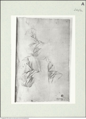 Vorderseite von Istituto Nazionale per la Grafica [https://www.deutsche-digitale-bibliothek.de/content/lizenzen/rv-ez/] Skizzen zu einem liturgischen Gewand - , bh464592_recto. Foto.