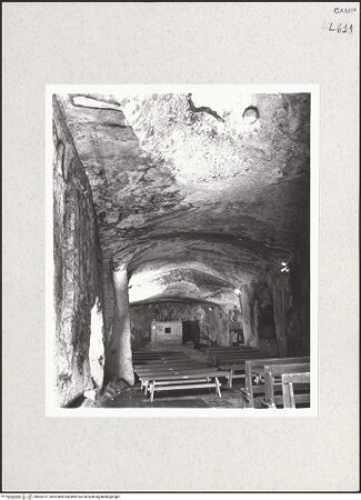 Vorderseite von Bibliotheca Hertziana [https://www.deutsche-digitale-bibliothek.de/content/lizenzen/rv-fz/] Catacombe di San GennaroBasilichetta di Sant'Agrippino - , bh465797_recto. Foto: Savio, Oscar.