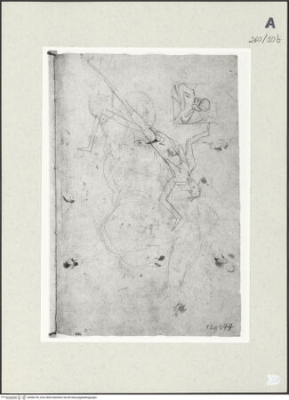 Vorderseite von Istituto Nazionale per la Grafica [https://www.deutsche-digitale-bibliothek.de/content/lizenzen/rv-ez/] Figurenskizzen. Karikatur - , bh466155_recto. Foto.