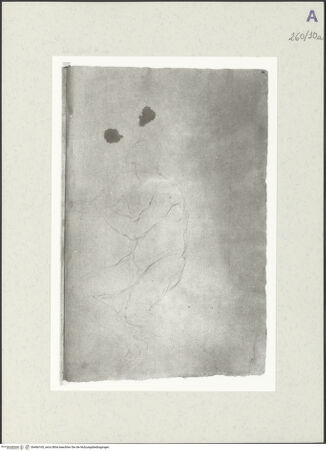 Vorderseite von Istituto Nazionale per la Grafica [https://www.deutsche-digitale-bibliothek.de/content/lizenzen/rv-ez/] Aktskizze zu einem sitzenden Mann - , bh466165_recto. Foto.