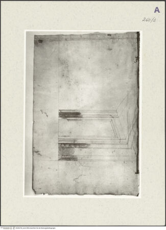 Vorderseite von Istituto Nazionale per la Grafica [https://www.deutsche-digitale-bibliothek.de/content/lizenzen/rv-ez/] Architekturskizzen - , bh466183_recto. Foto.