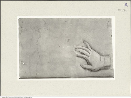 Vorderseite von Istituto Nazionale per la Grafica [https://www.deutsche-digitale-bibliothek.de/content/lizenzen/rv-ez/] Skizze zu einer Figur. Handstudie - , bh466198_recto. Foto.