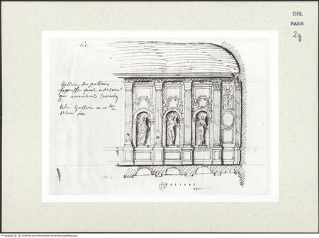 Vorderseite von Bibliothèque Nationale, Paris [https://www.deutsche-digitale-bibliothek.de/content/lizenzen/rv-ez/] Galleria des Palazzo Farnese, Rom - , bh466528_recto. Foto.