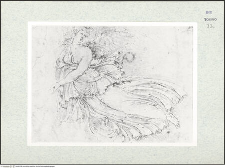 Vorderseite von Biblioteca Reale [https://www.deutsche-digitale-bibliothek.de/content/lizenzen/rv-ez/] Skizzenbuch mit Antiken (Contraffazioni)Viktoria - , bh466708_recto. Foto.